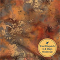 Orange Rust Cotton Fabric