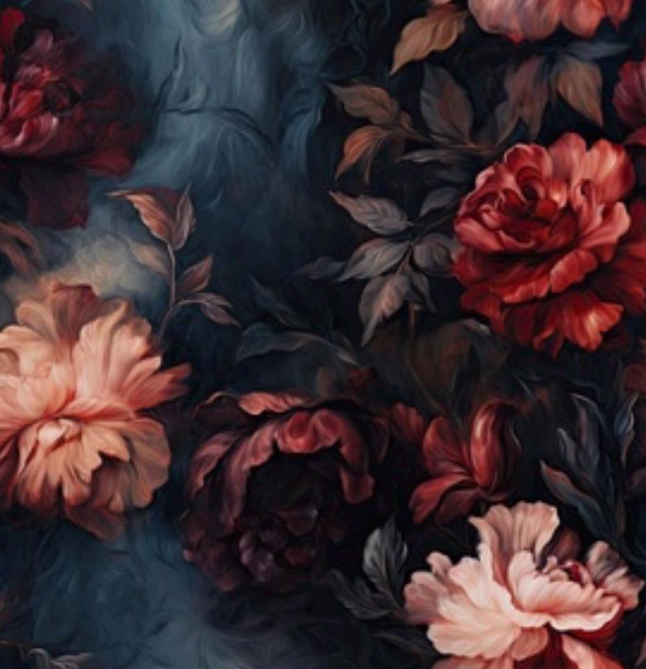 Moody Floral Cotton Fabric