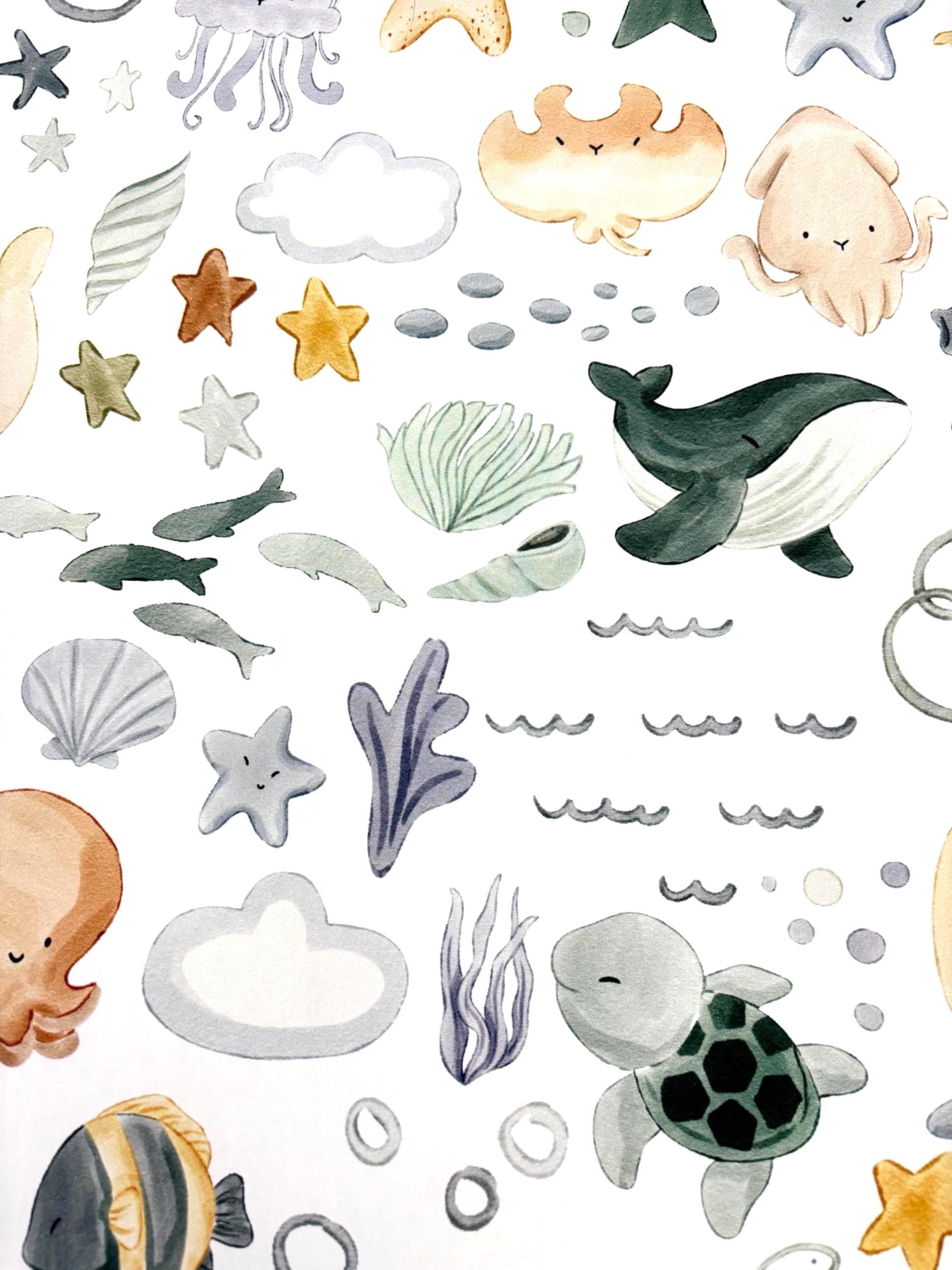 Baby Nautical Cotton Fabric