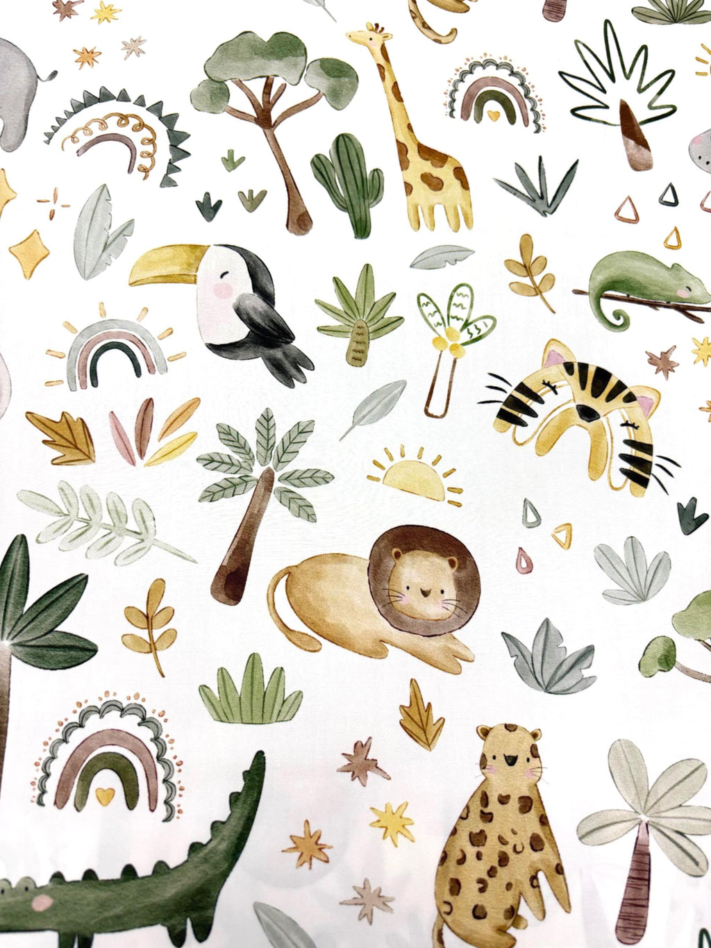 Baby Jungle Cotton Fabric