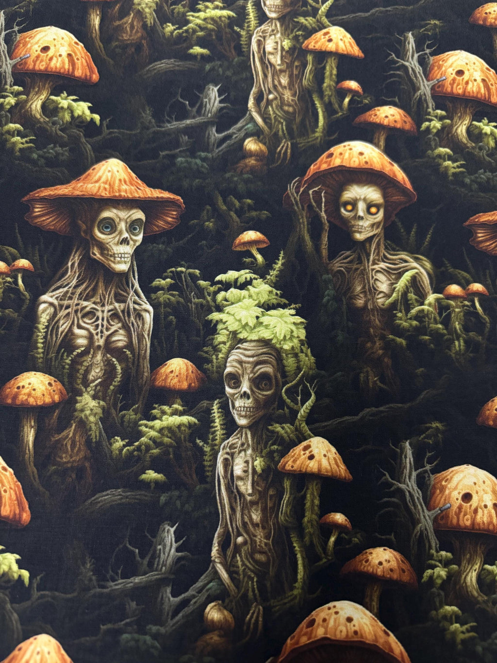 Dark Forest Fabric