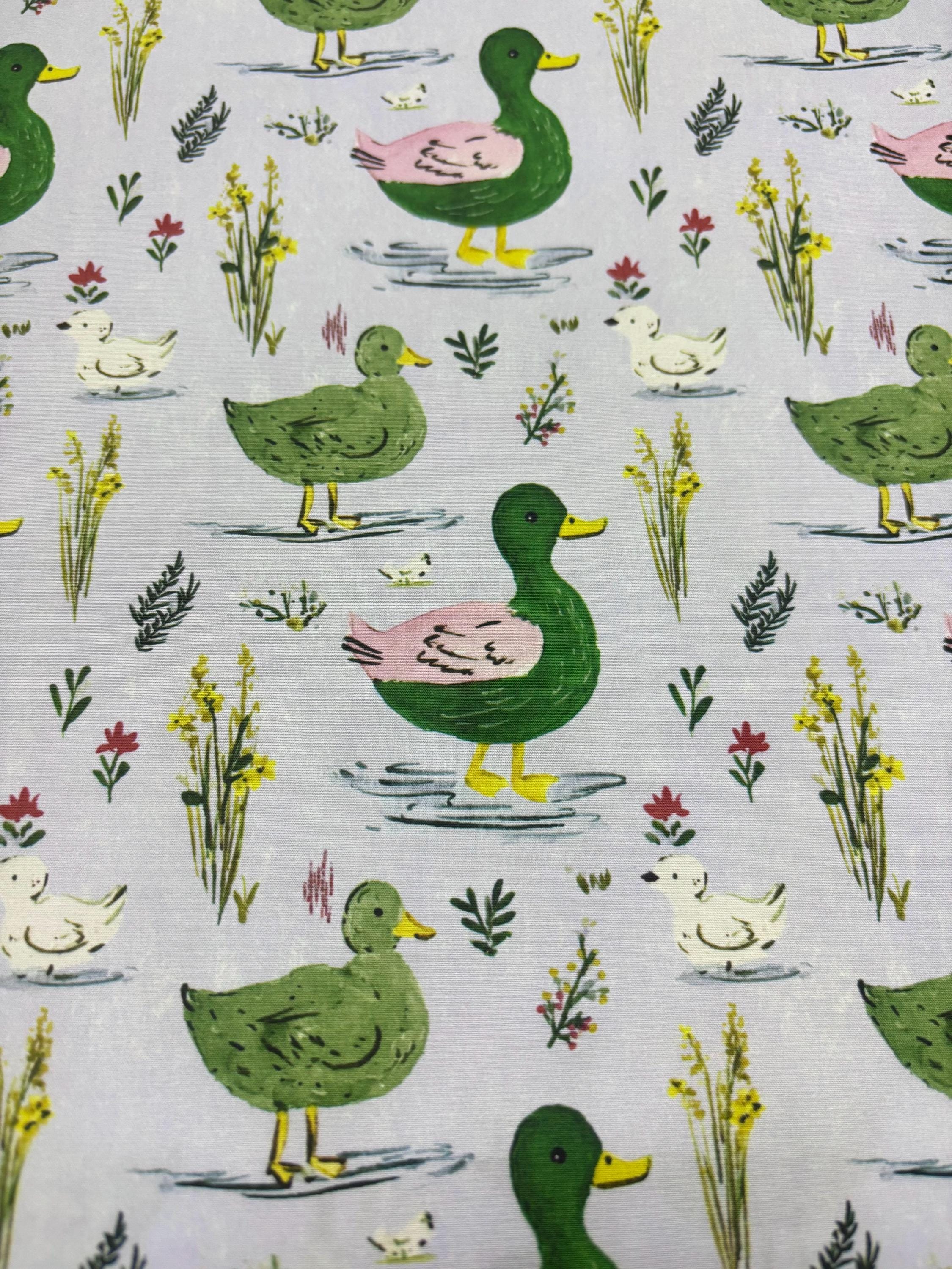 Little Ducks Cotton Fabric