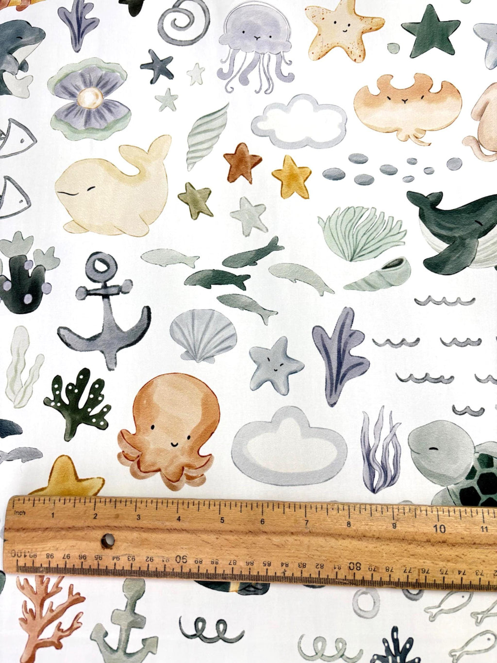 Baby Nautical Cotton Fabric