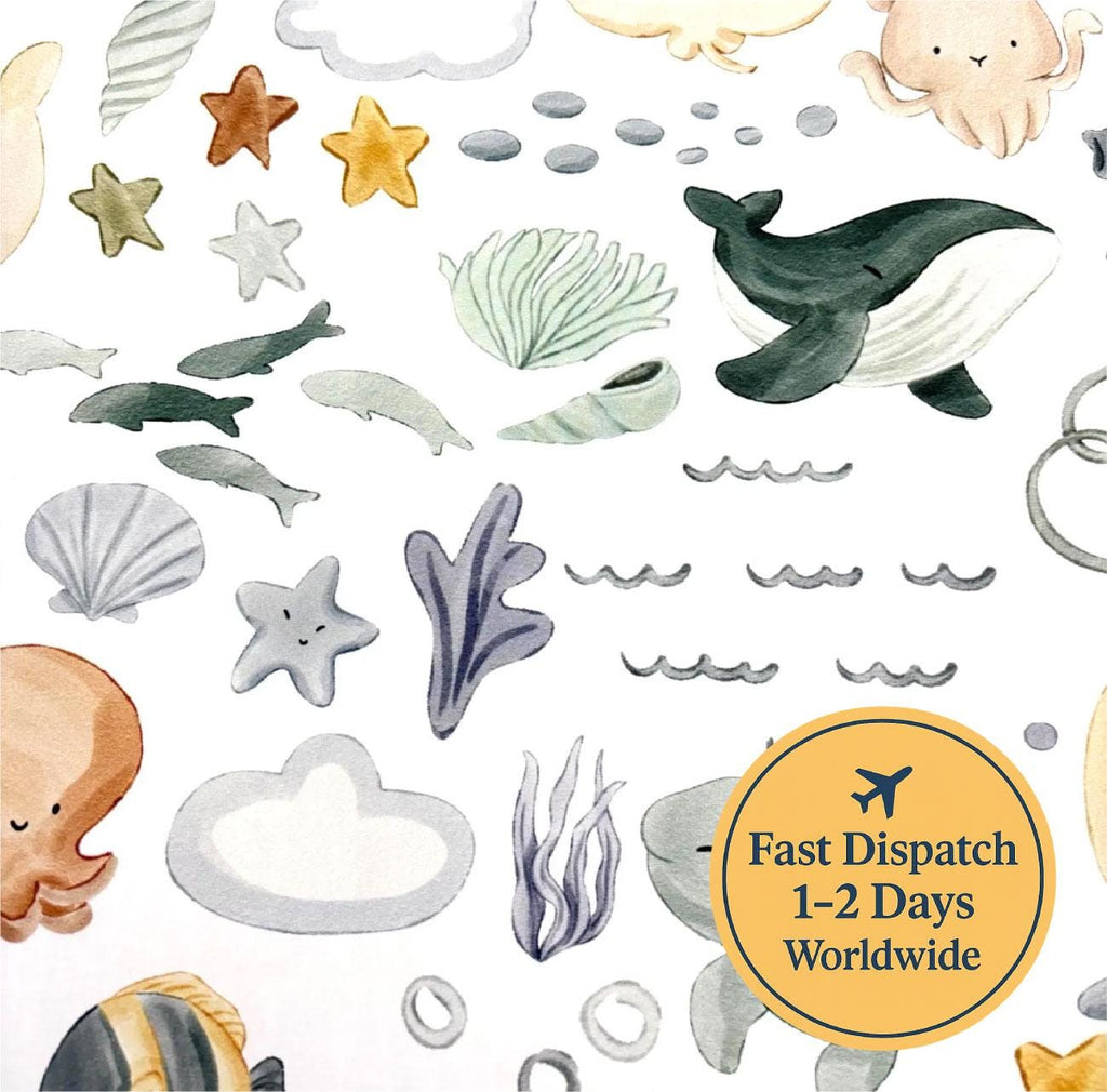 Baby Nautical Cotton Fabric
