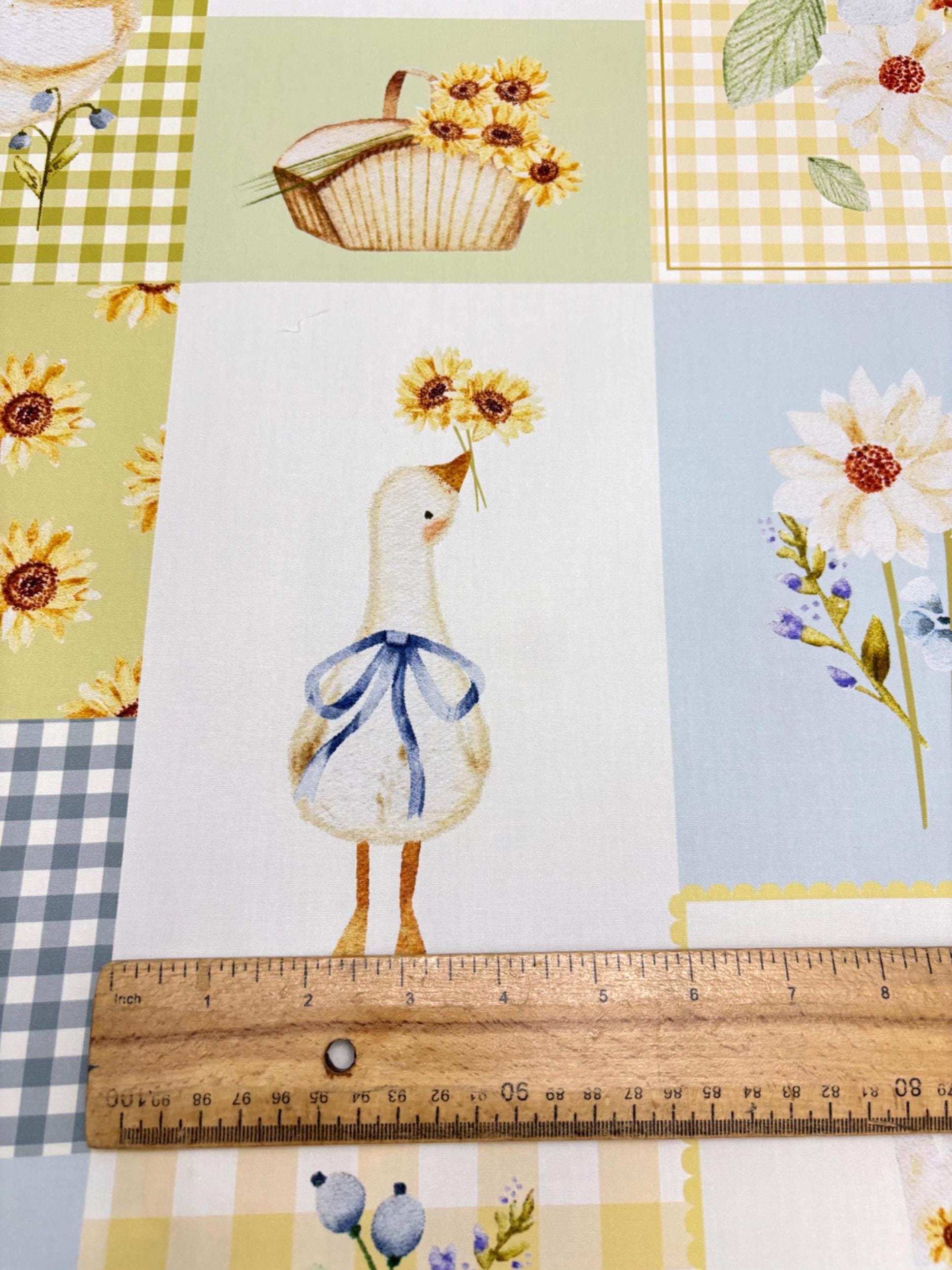 Silly Goose Cheaters Quilt Cotton Fabric