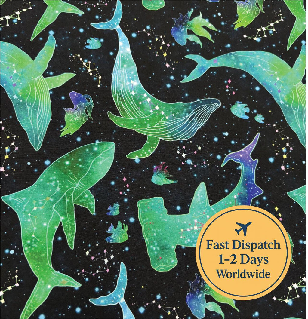 Galaxy Ocean Cotton Fabric