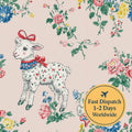 Little Lamb Cotton Fabric