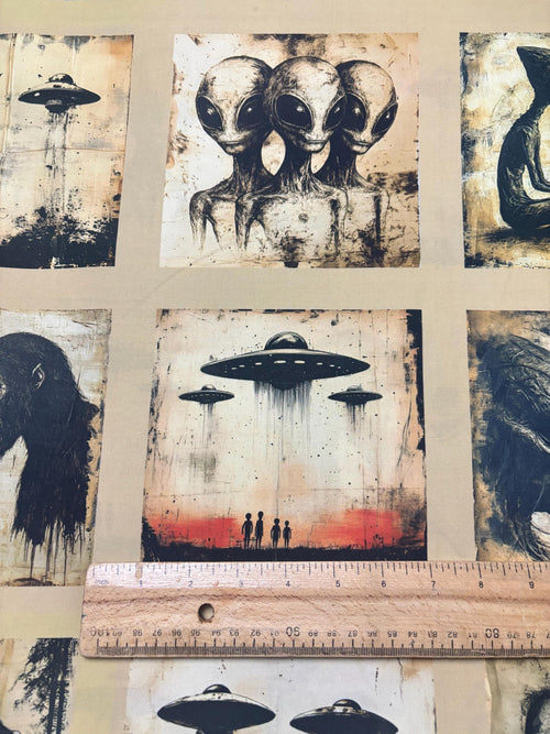 Alien Cotton Fabric