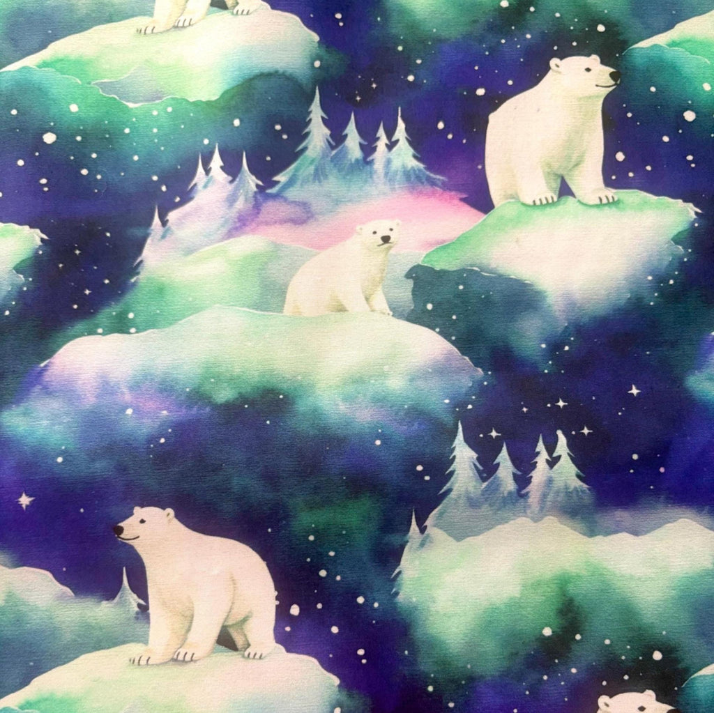 Polar Bear Cotton Fabric