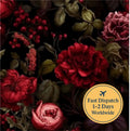 Large Scale Floral Cotton Fabric