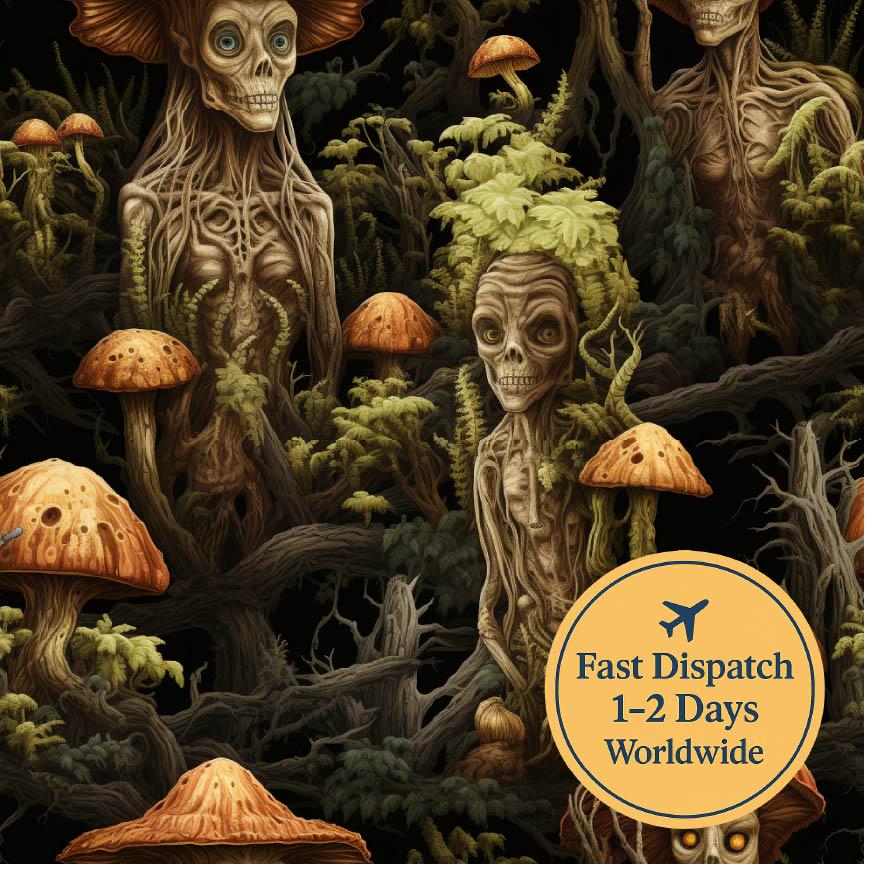 Dark Forest Fabric