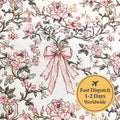 Vintage Bows Cotton fabric
