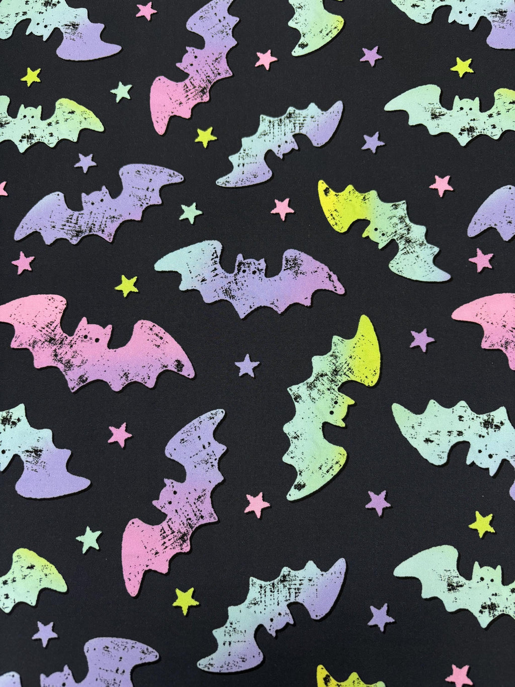 Halloween Bats Cotton Fabric