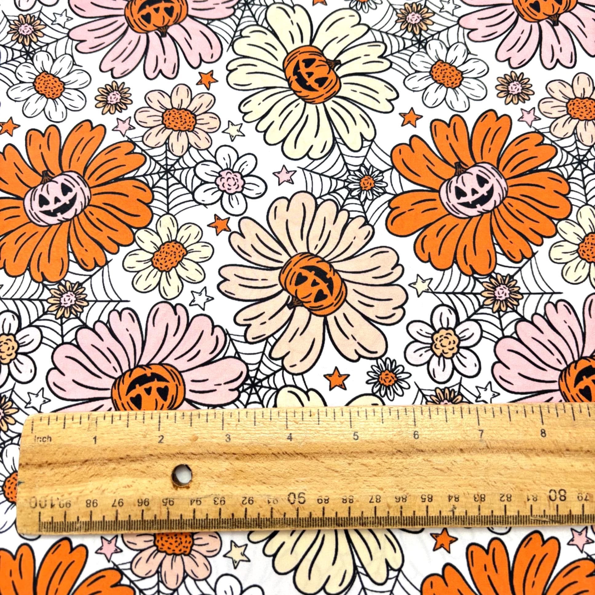Jack O Lantern Cotton Fabric