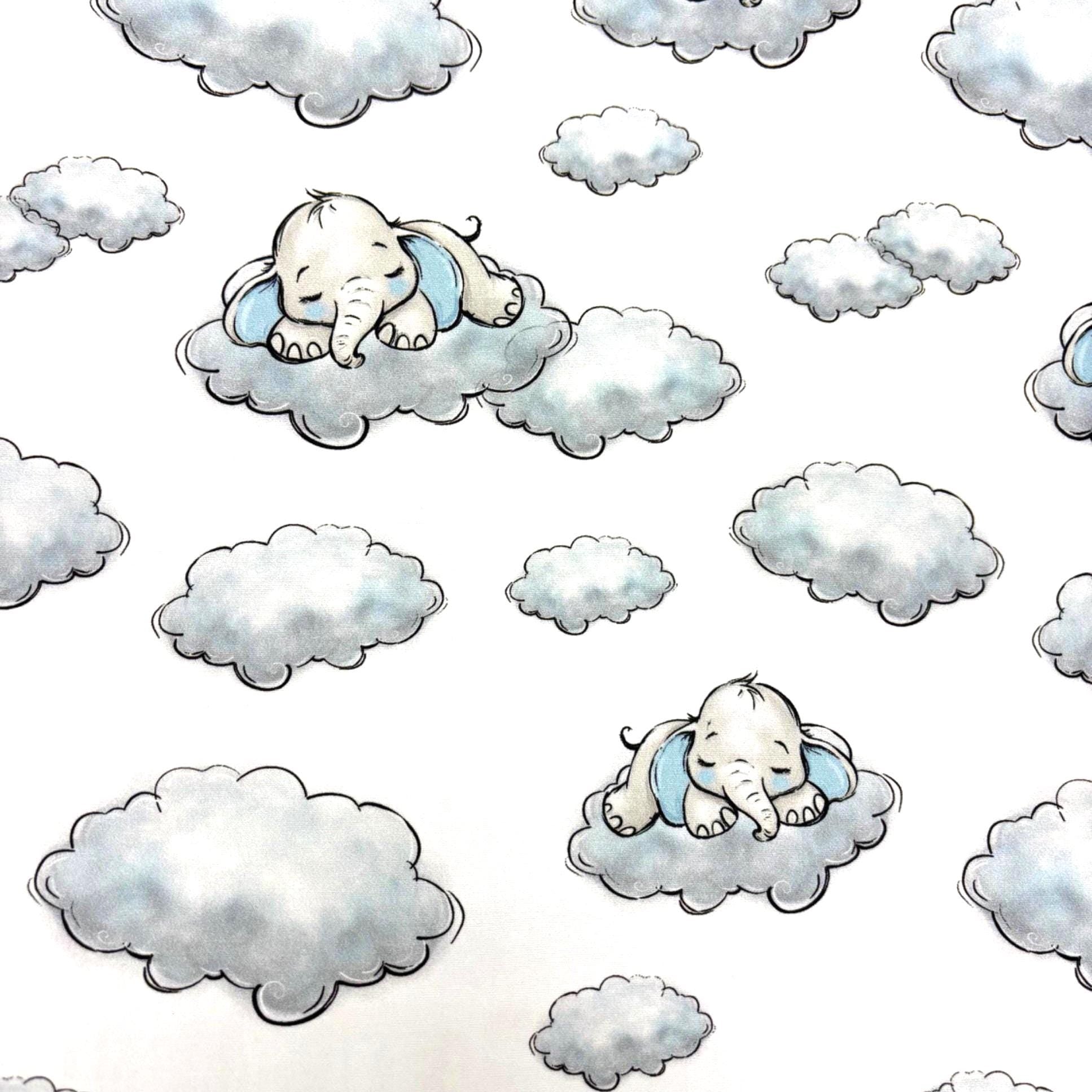 Elephant Cotton Fabric