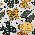 Halloween Bows Cotton Fabric