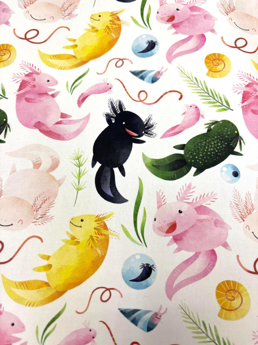 Axolotl Cotton Fabric
