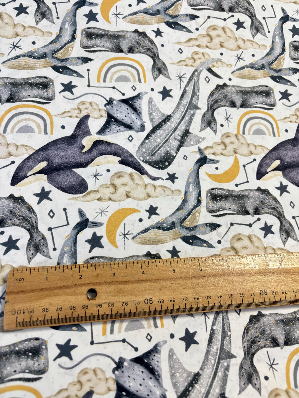 Ocean Life Cotton Fabric