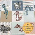 Dragon Cheaters Quilt Cotton Fabric