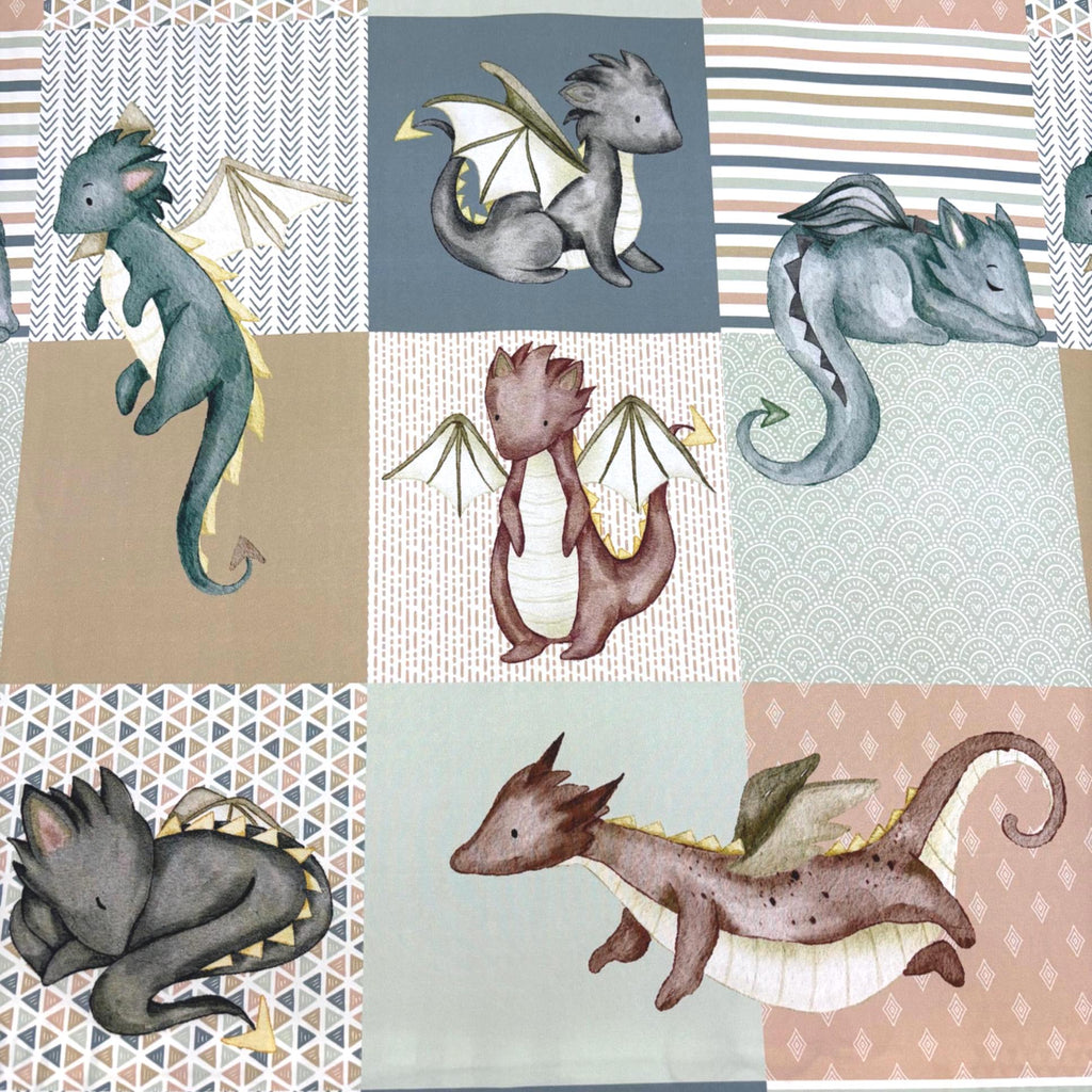 Dragon Cheaters Quilt Cotton Fabric