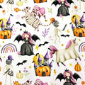 Halloween Bows Cotton Fabric