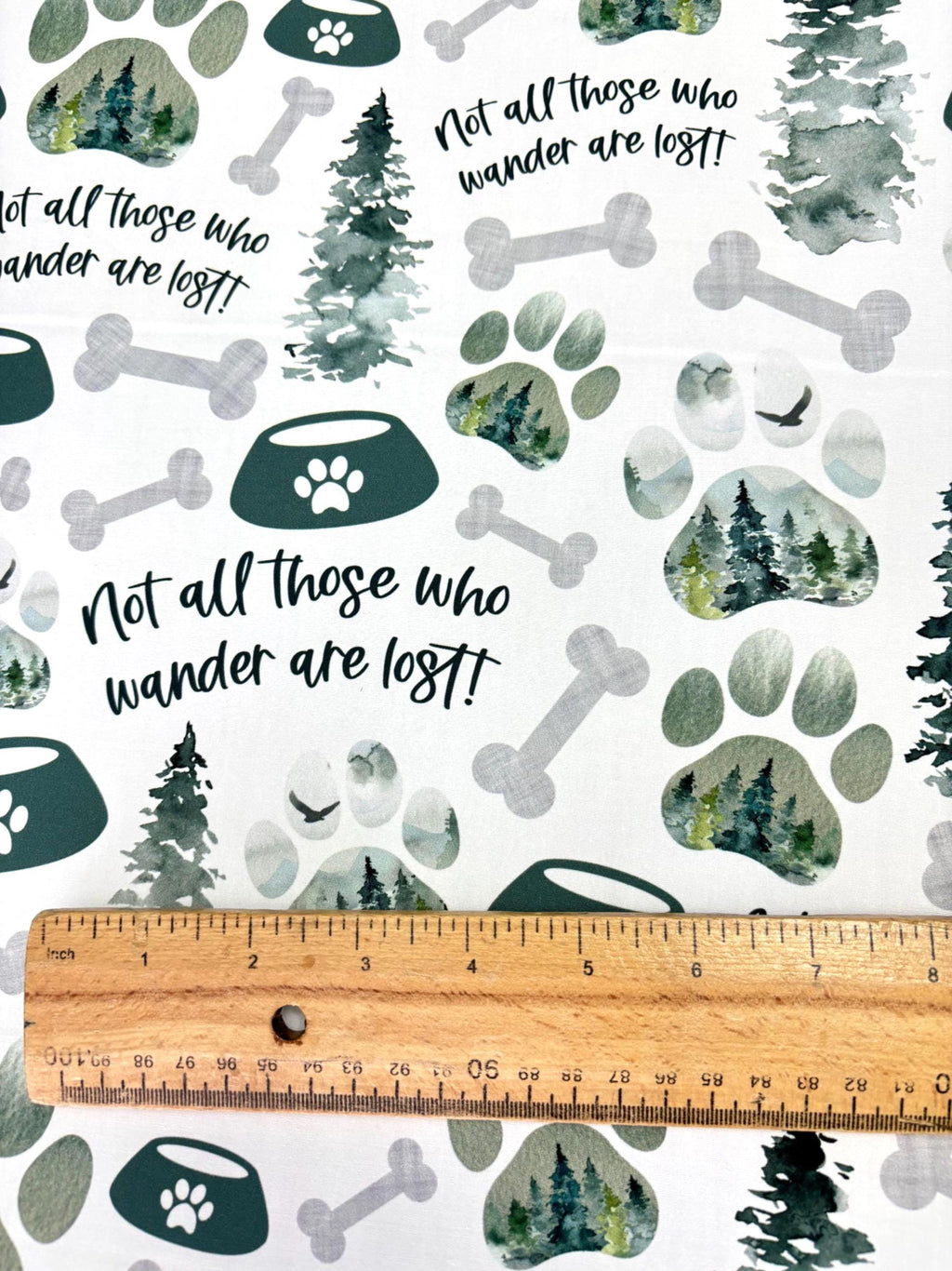 Dog Cotton Fabric