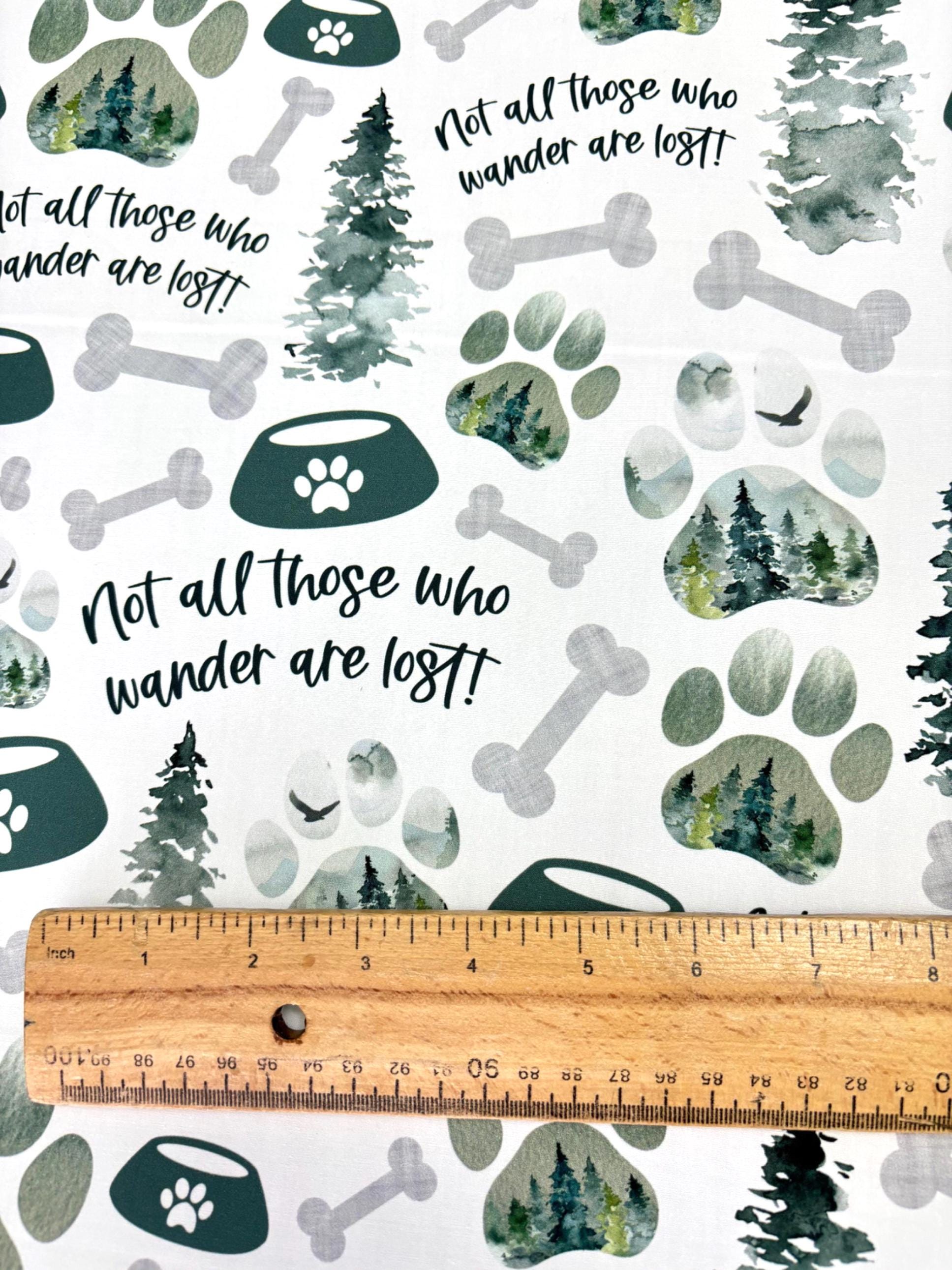 Dog Cotton Fabric