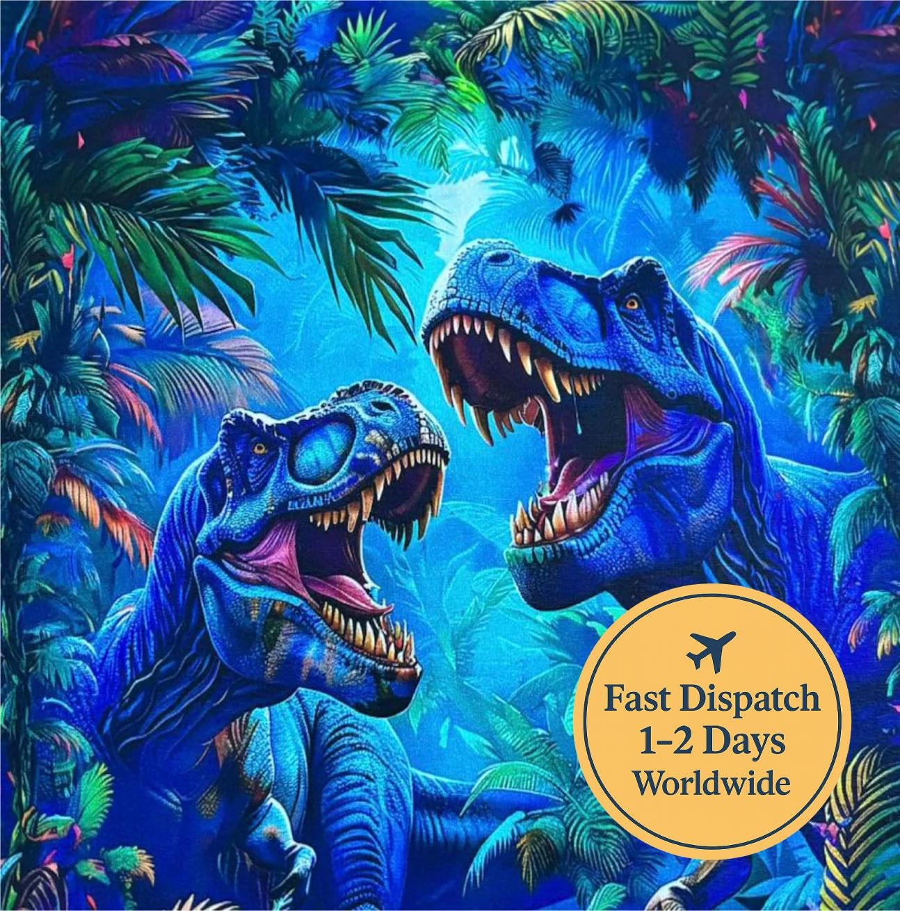 Dinosaur Cotton Fabric