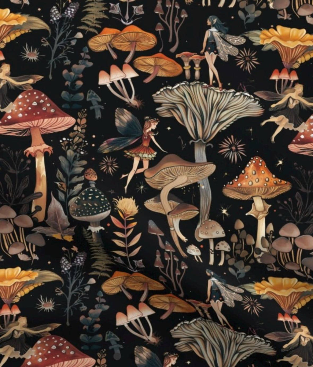 Dark Fairytale Cotton Fabric