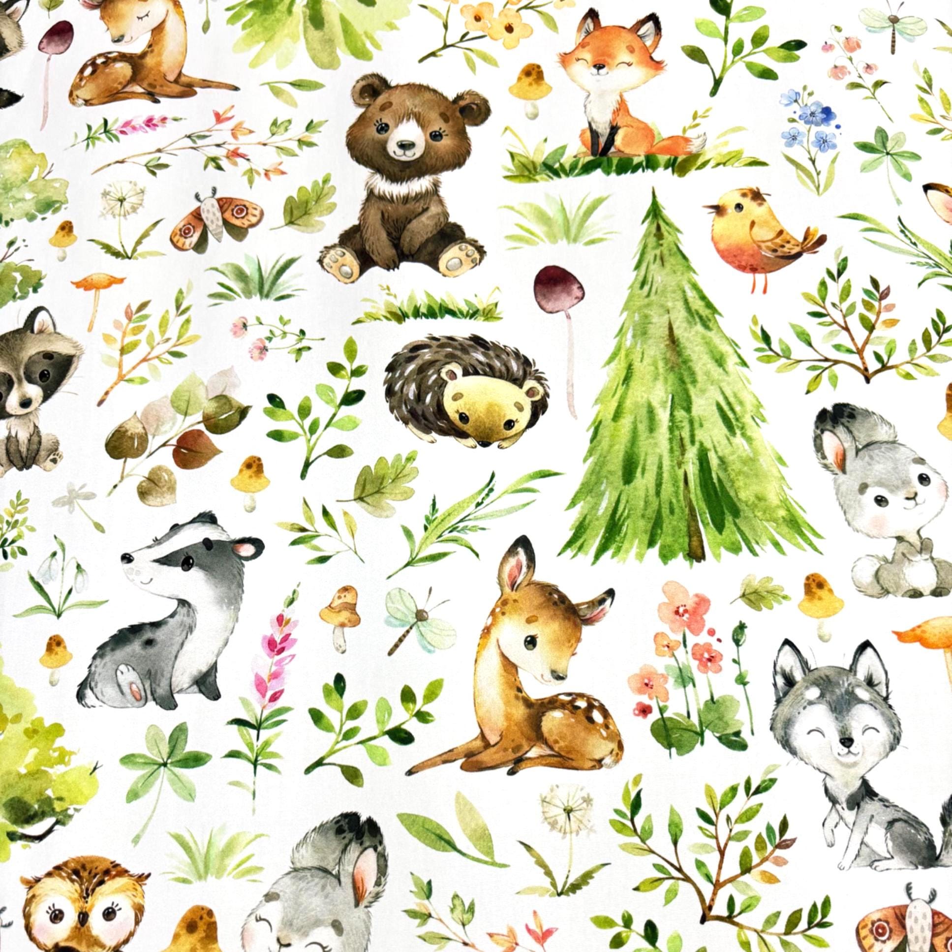 Woodland Cotton Fabric