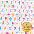 Diamond Wildflower Cotton Fabric