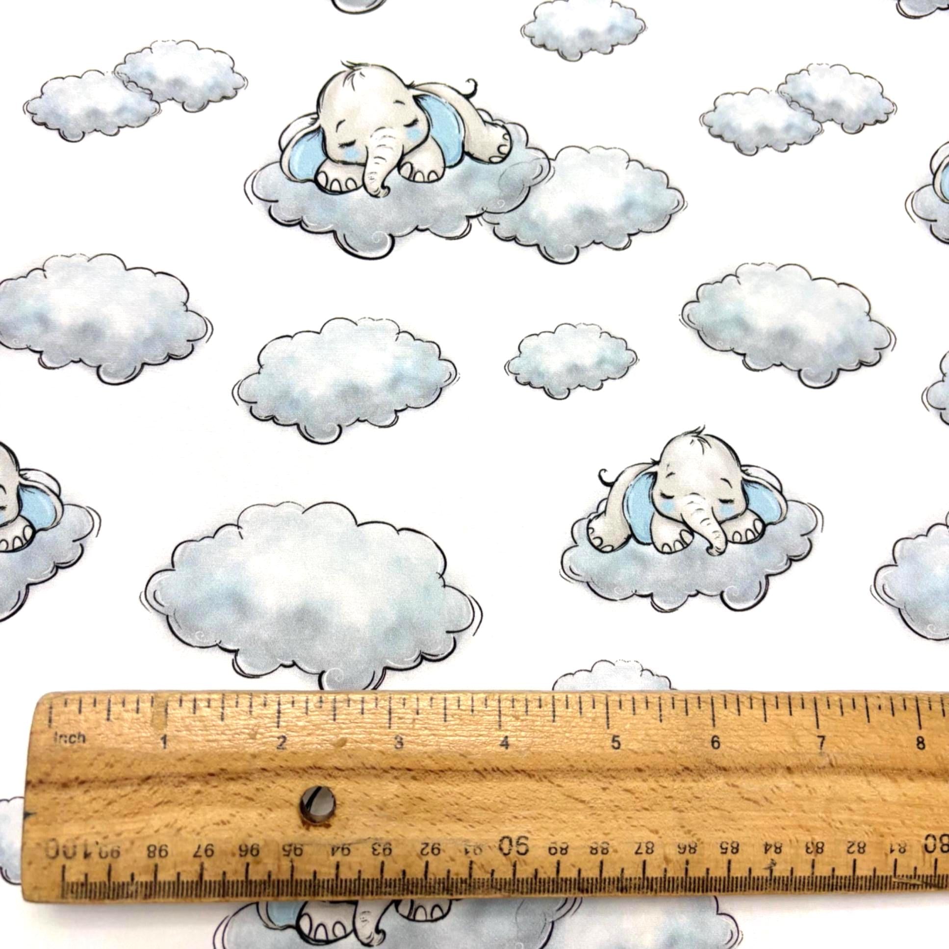 Elephant Cotton Fabric