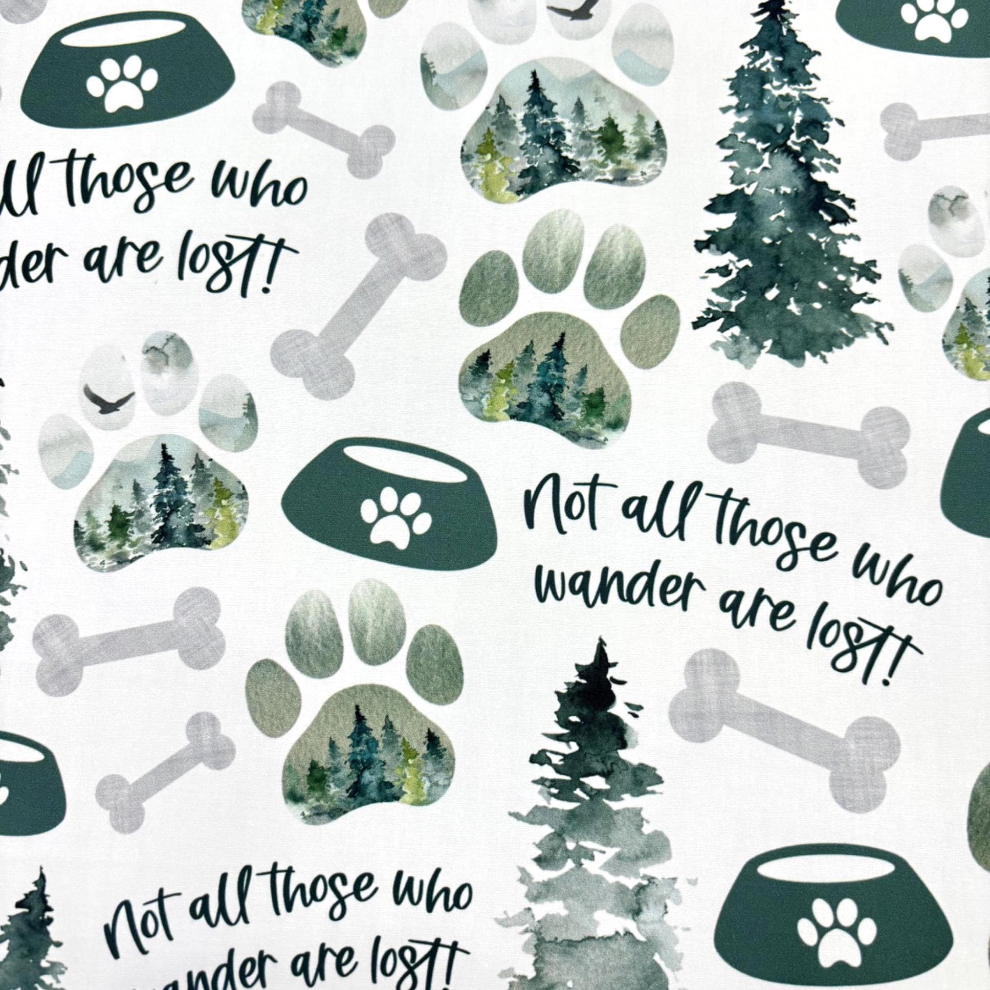 Dog Cotton Fabric