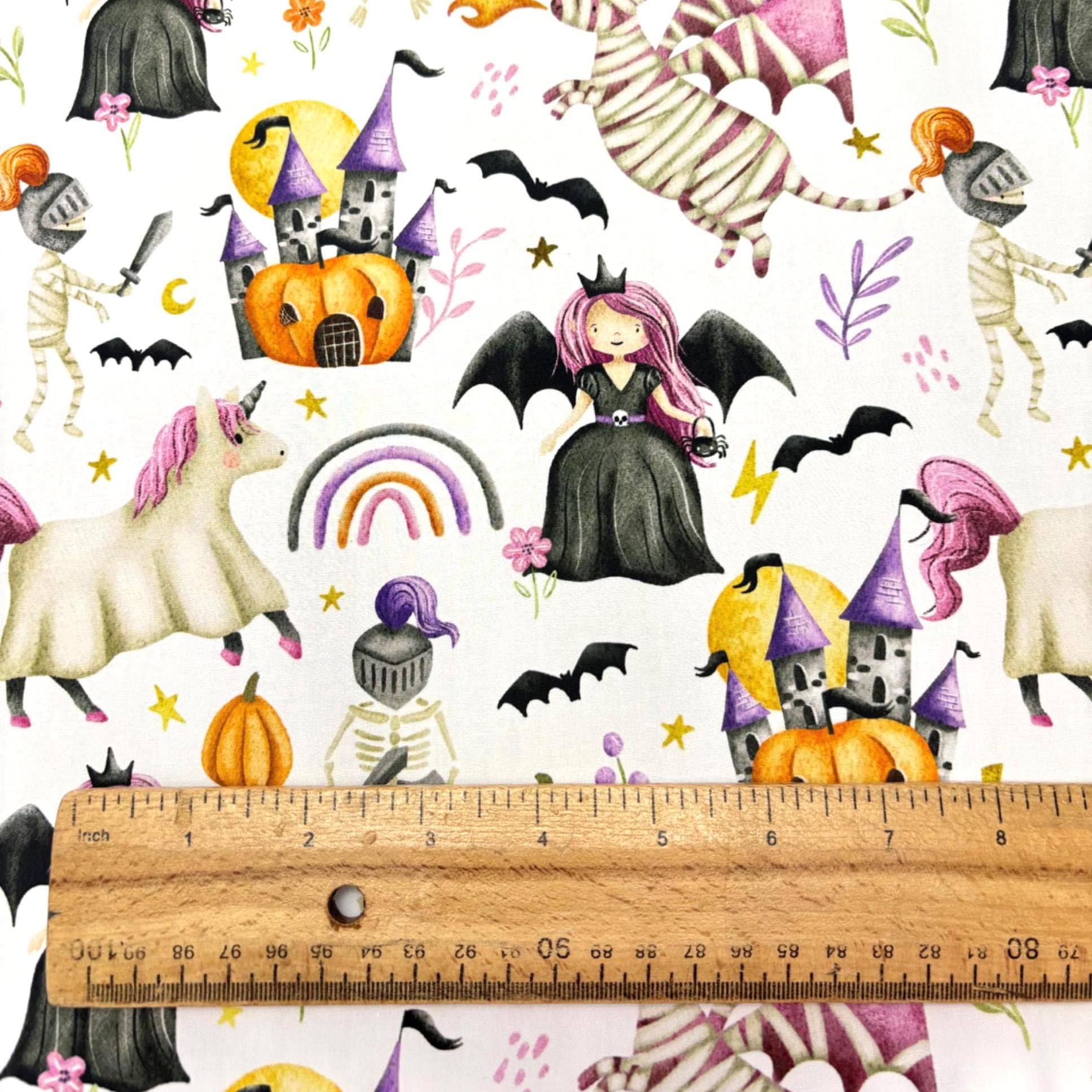 Halloween Bows Cotton Fabric