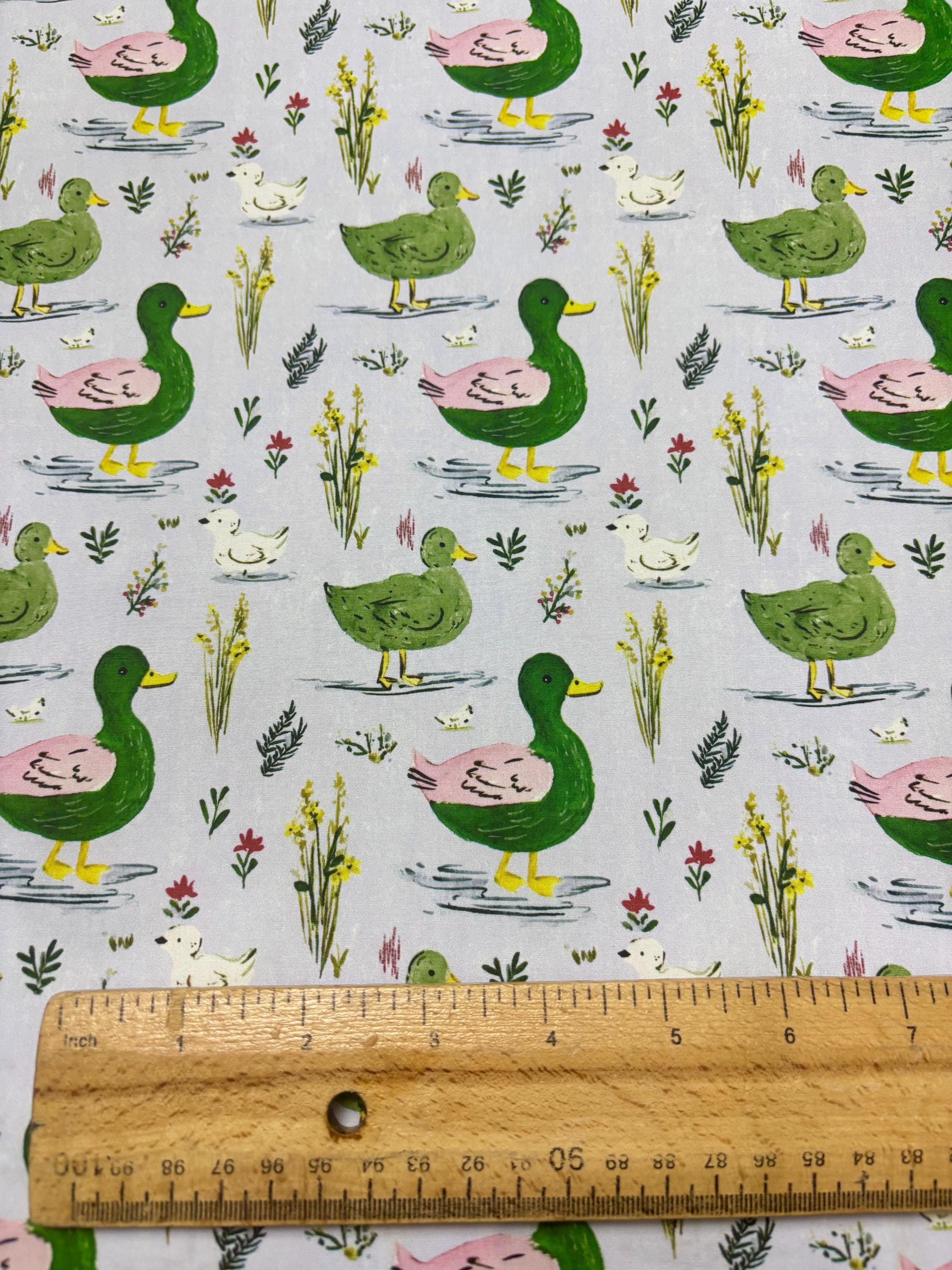 Little Ducks Cotton Fabric
