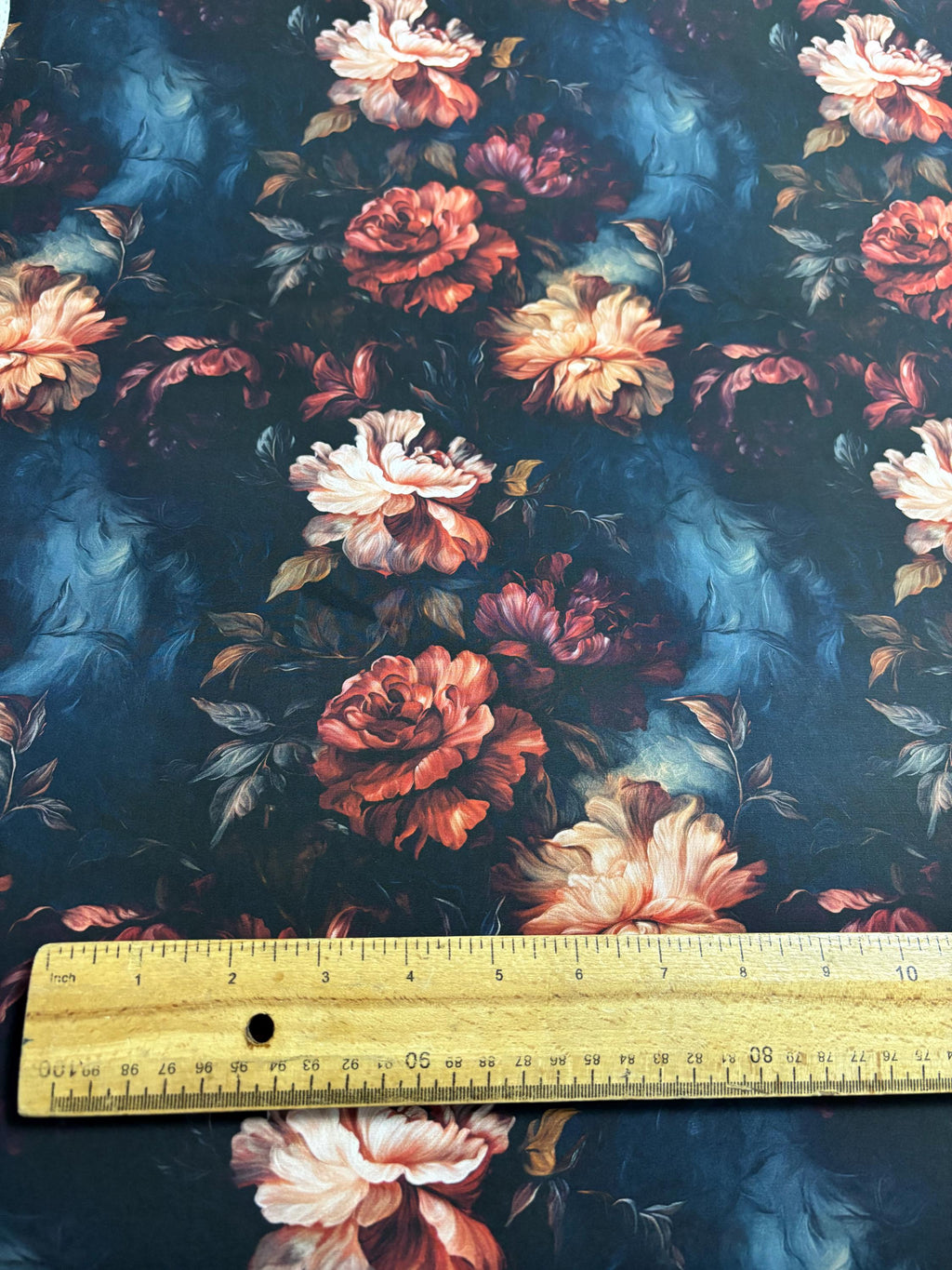 Moody Floral Cotton Fabric