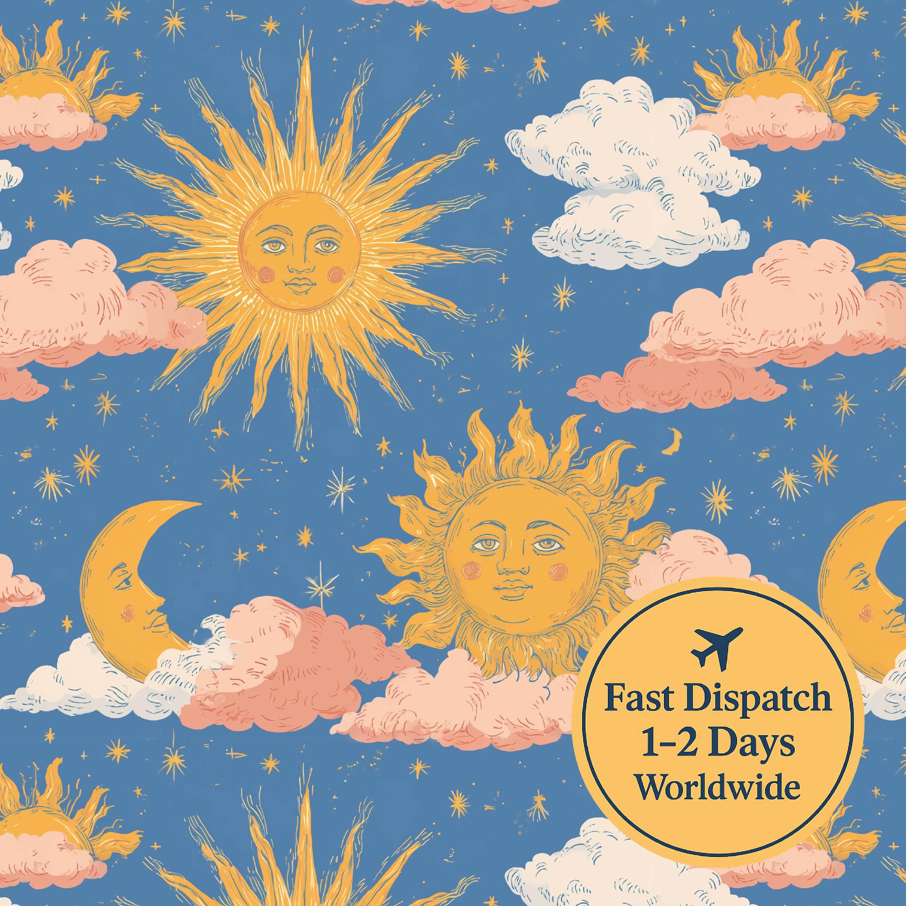Celestial Cotton Fabric
