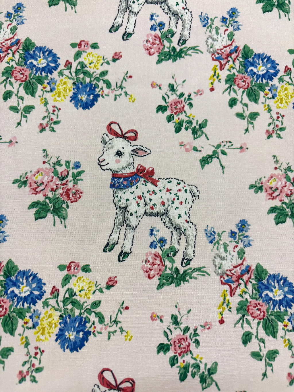 Little Lamb Cotton Fabric