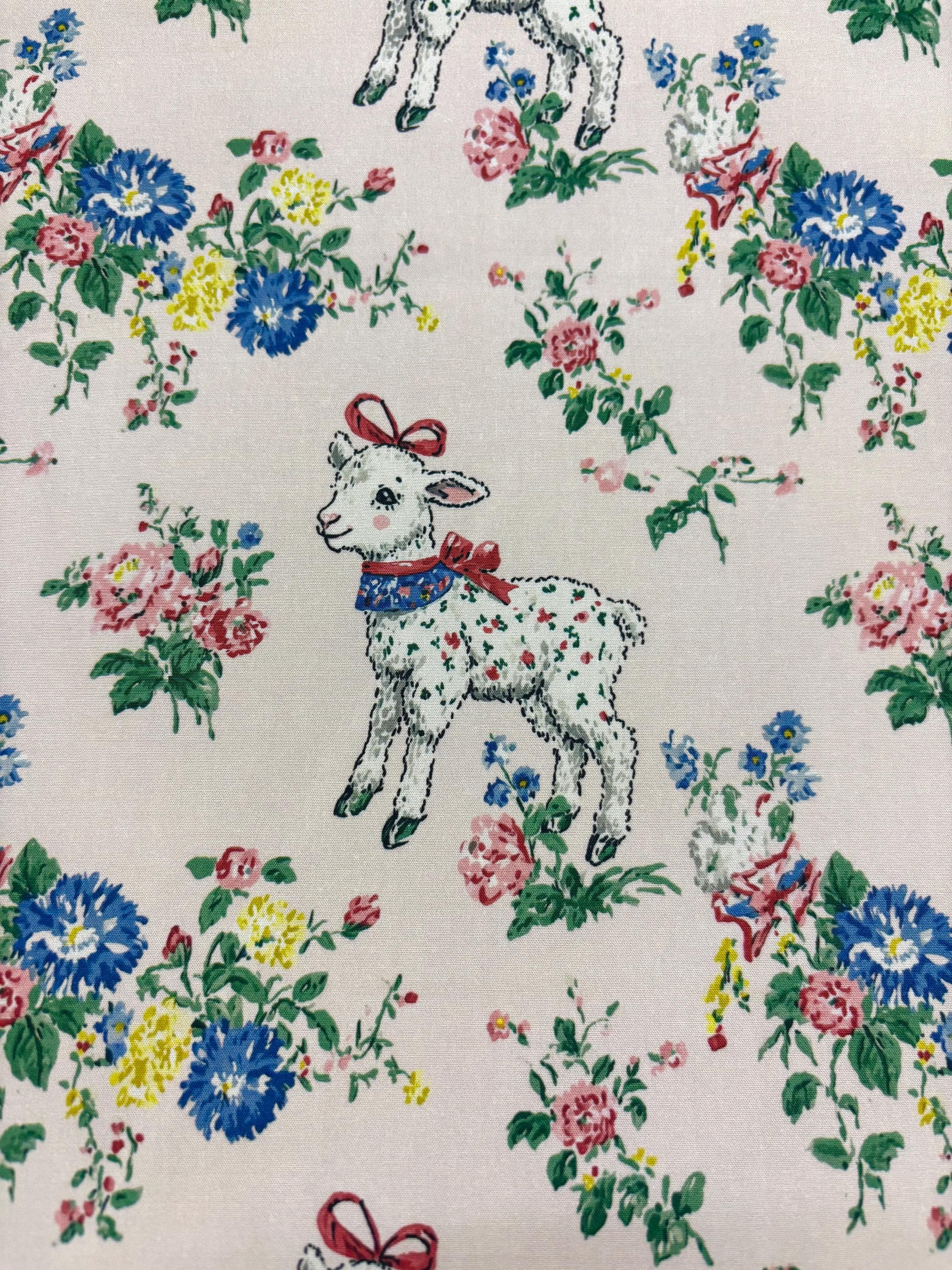 Little Lamb Cotton Fabric