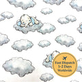 Elephant Cotton Fabric