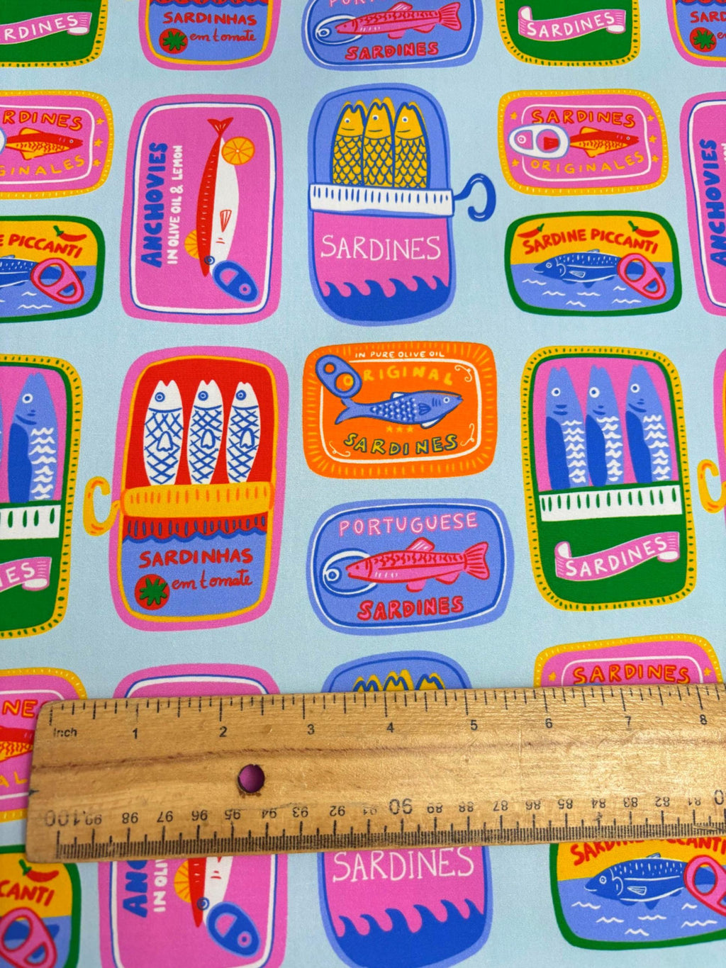 Sardines Cotton Fabric
