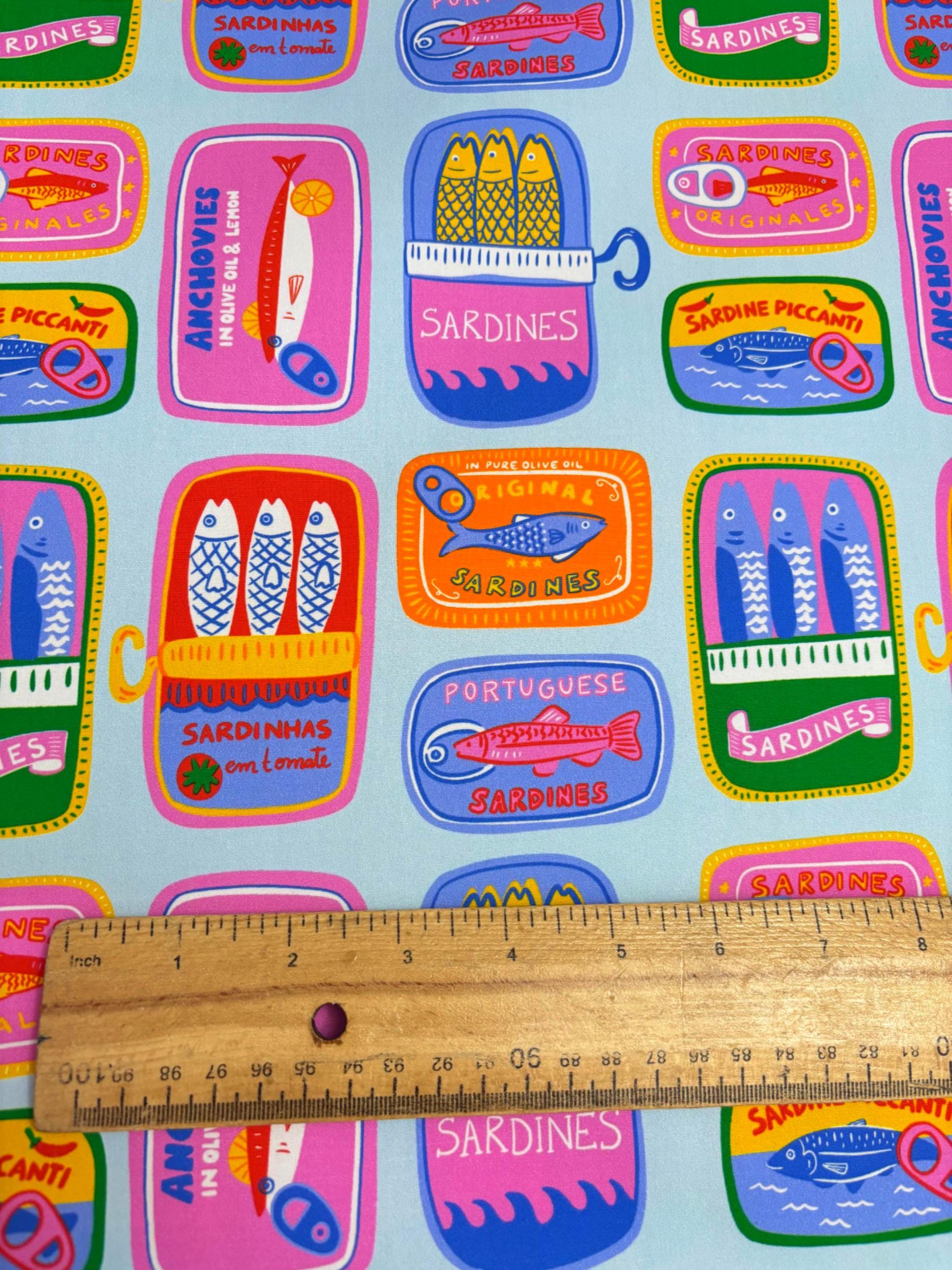 Sardines Cotton Fabric