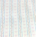 Grandmillennial Bow Cotton Fabric