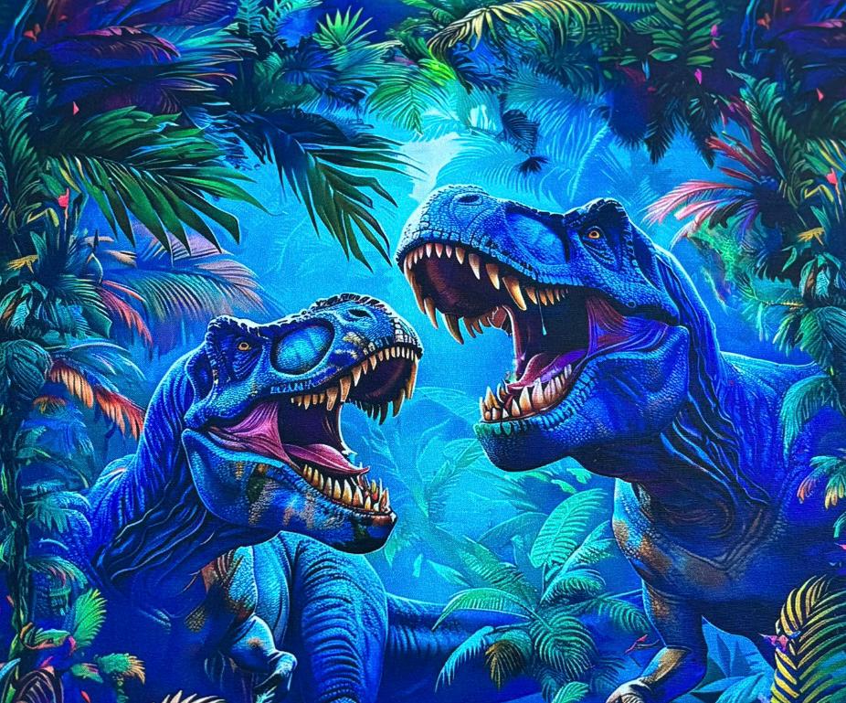 Dinosaur Cotton Fabric
