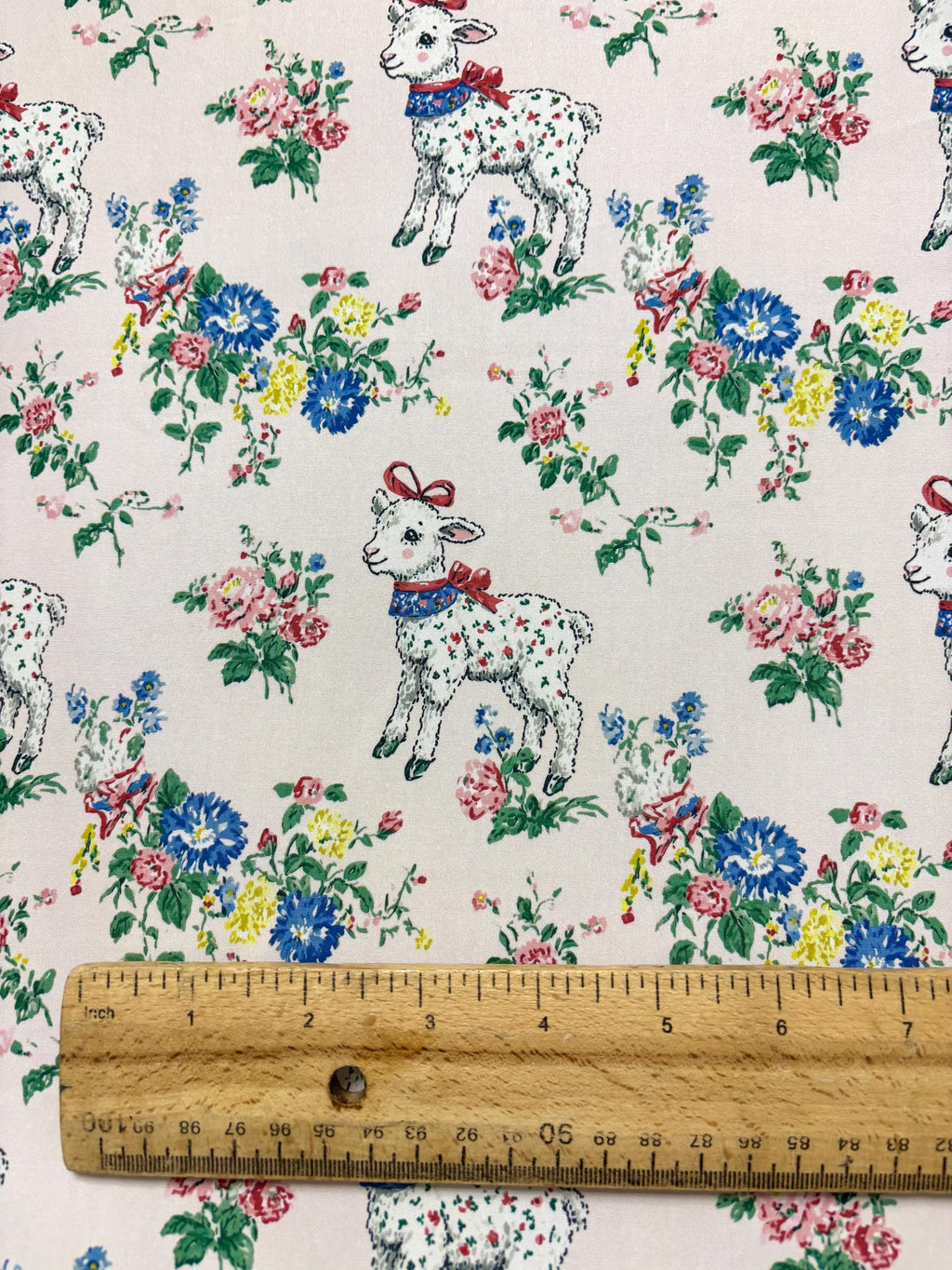 Little Lamb Cotton Fabric